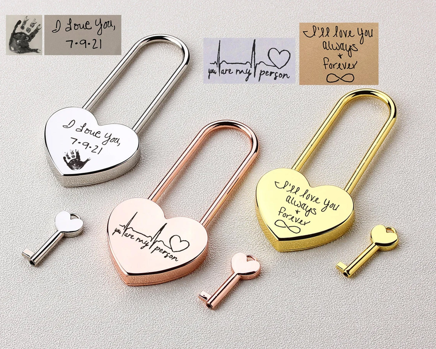 Bridesmaid Love Lock
