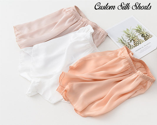 Women Silk Shorts
