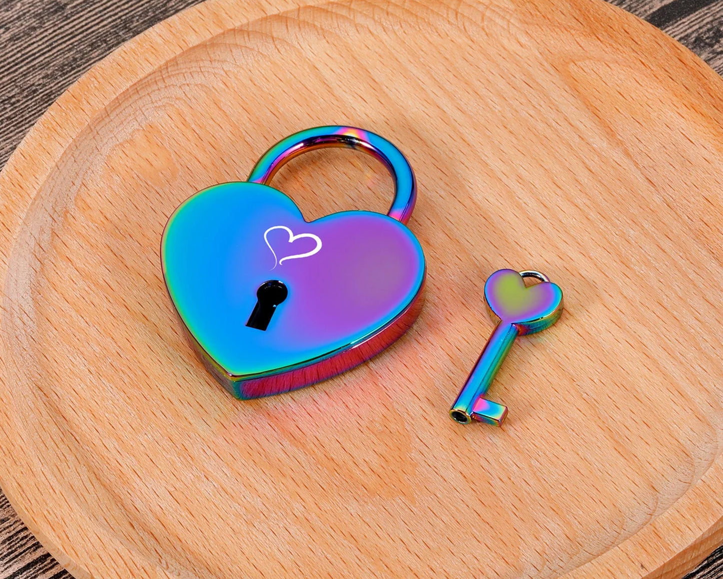 Heart Shaped Love Lock