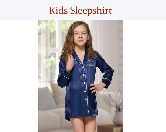 Kids Bridesmaid Sleep Shirts