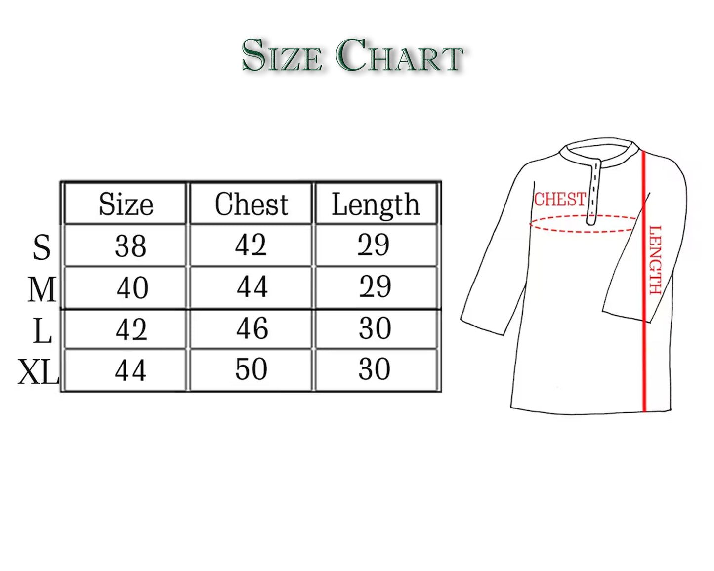 Indian Men Traditional Cotton Kurta