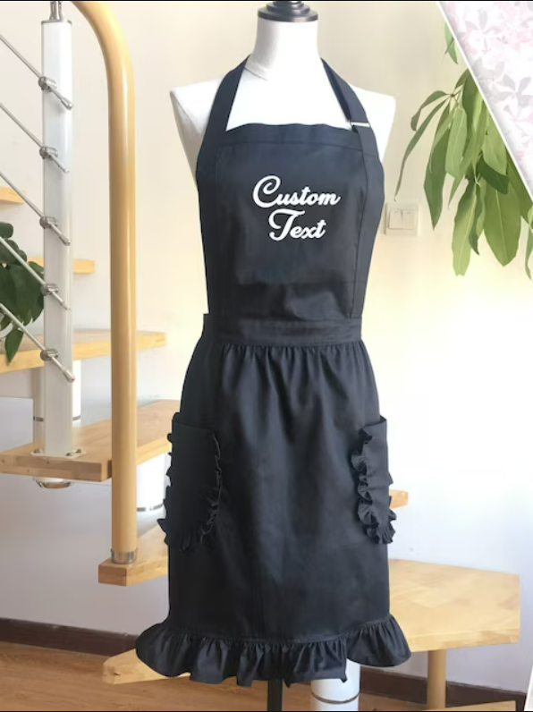 Women Ruffled Apron