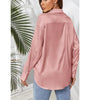 Women Dropdown Satin Shirt