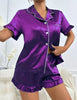Bridesmaid Ruffle Short Pajamas Set