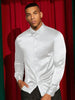 Mens Satin Shirt