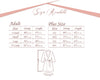 Bridesmaid Satin Robe with Embroidery Text options.