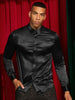 Mens Satin Shirt