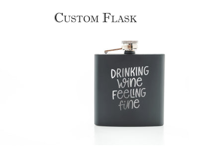 Groomsmen Flask