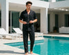 Men’s Cotton Long Pajama Set – Comfortable Lightweight Sleep & Lounge Wear