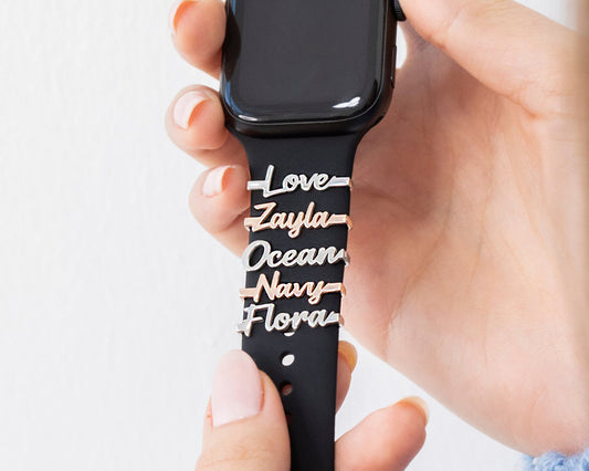 Apple Watch Name Band Charm