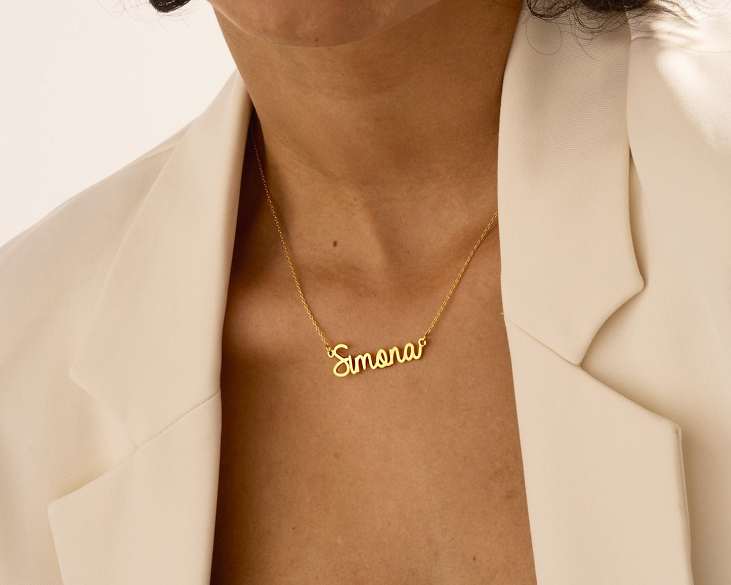 14K Gold Plated Name Necklace