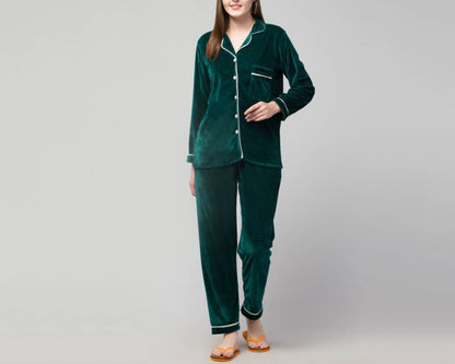 Velvet Pajama Set