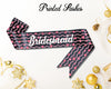 Party Theme Sash | Custom Sash
