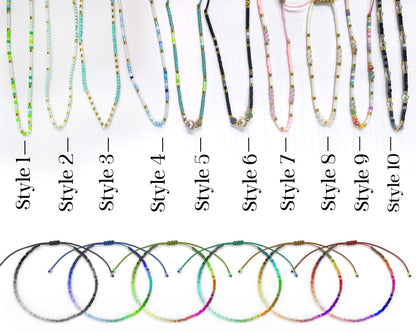 Tiny Seed Beads Bracelet