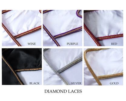 Diamond Lace Sash with Personalized Name or Title