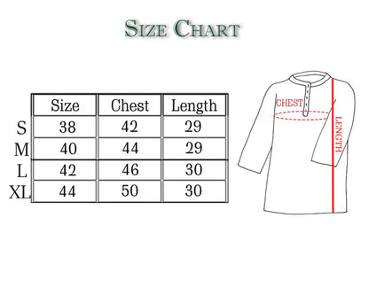 Indian Men Traditional Cotton Kurta