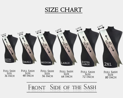 Party Theme Sash | Custom Sash