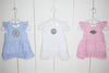 Seersucker Toddler Girls Baby Dress