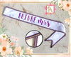 Diamond Lace Sash with Personalized Name or Title