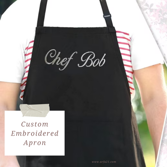 Custom Embroidered Apron