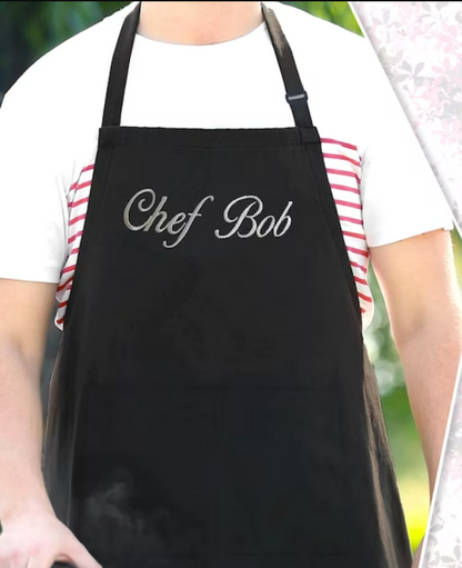 Custom Embroidered Apron