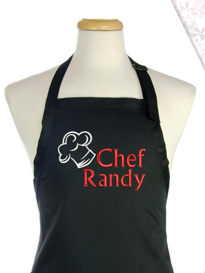 Your Own Customizable Embroidered Apron