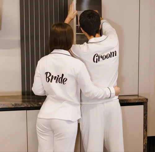 Bride & Groom Cotton Pyjama Set