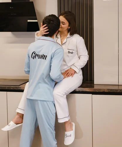 Bride & Groom Cotton Pyjama Set