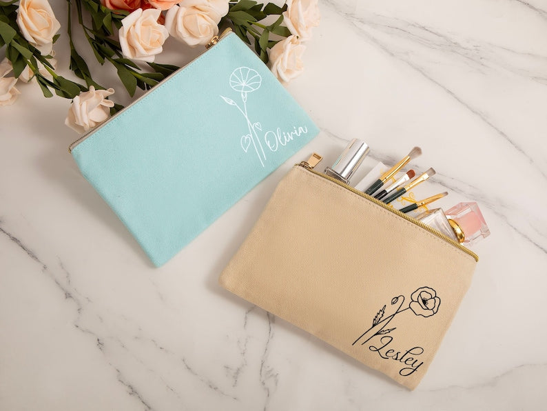 Bridesmaid Makeup Bag