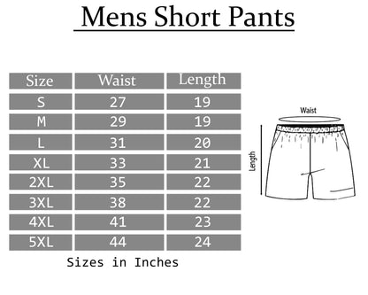 Mens Flannel Short Pant