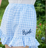 Seersucker Ruffle Short