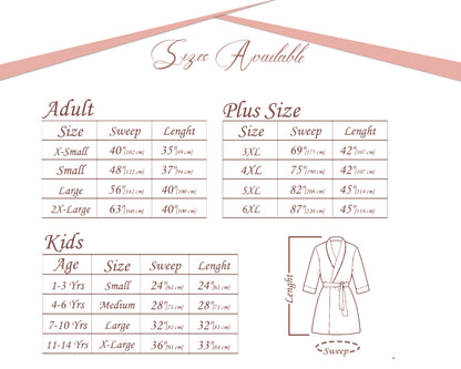 Wedding Satin Robe | Short Length with Contras Piping and Customization