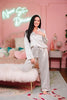 Satin Sleep Over Pajama Set
