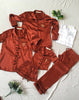 Bridesmaid Full Slevee Pajama Set