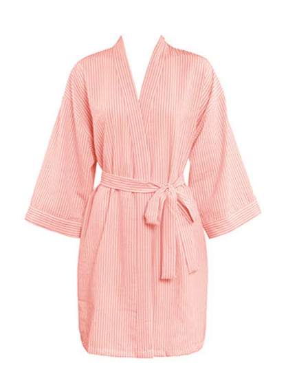 Seersucker Bridal Party Robes