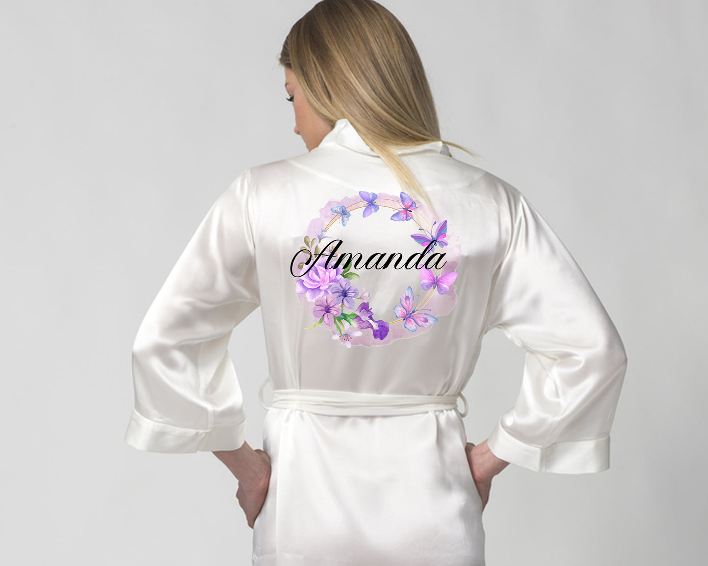 Bridesmaid Floral Design Robes