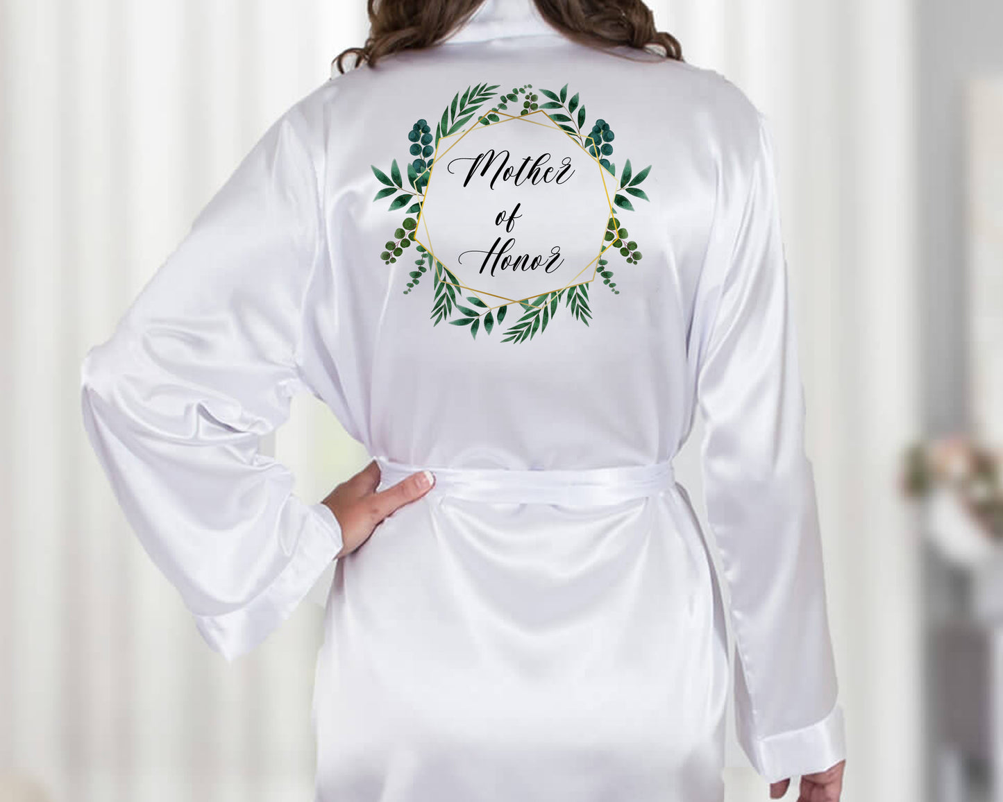 Bridesmaid Floral Design Robes